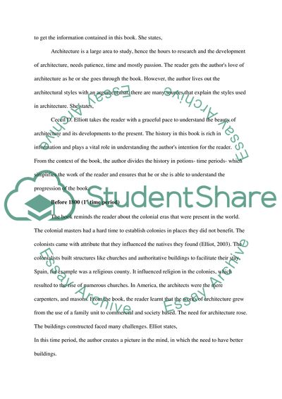 The American Architect from the Colonial Era