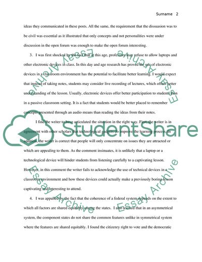 1- Business Deaths are Hampering Job Growth 2-Open Discussion.... 3-Debate -- Should professors allow laptops and other such electronic devices in class 4-Symmetry versus Asymmetry 5- Ten Reasons Why Per-Mile Tolling Is a Better Highway User Fee than