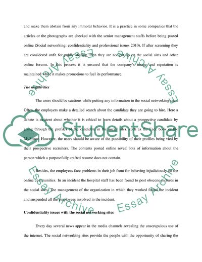 Social Networking Sites Privacy does not exist anymore