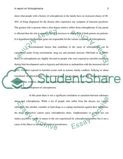 Schizophrenia - Definition, Impact and Prevalence