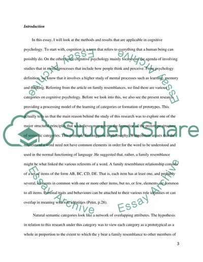 The Notion of Family Resemblance