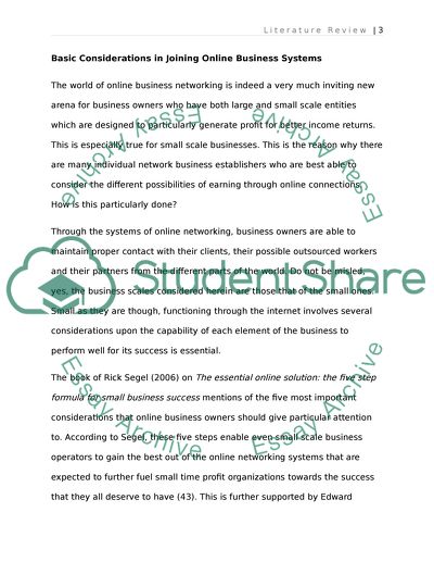 Delivering Internet Success to Small Businesses