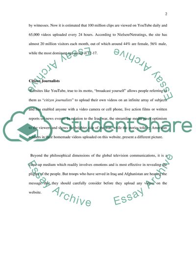 Media News Versus YouTube