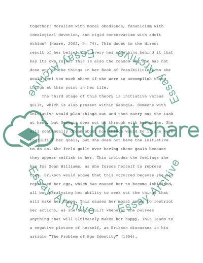 Character Development in Last Holiday