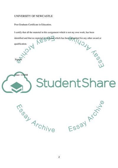 Education Then and Education Now