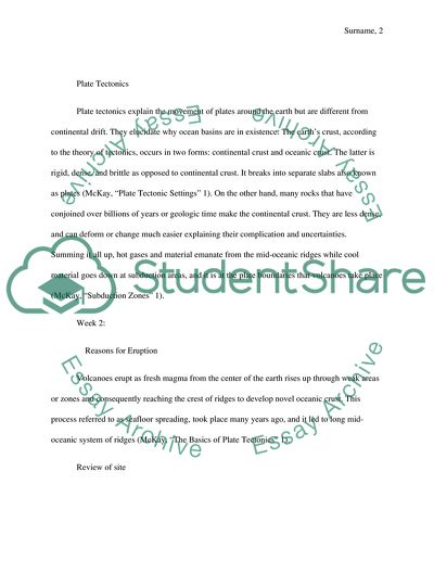 Where Volcanoes Occur