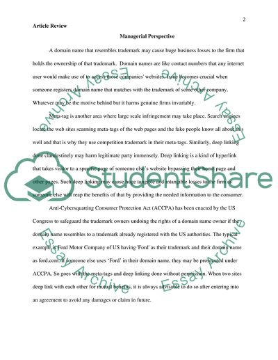 Why Does E-business Need IP