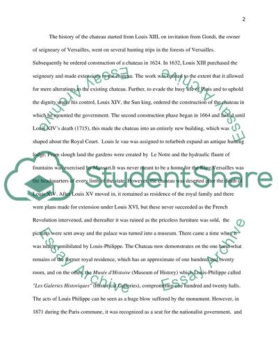 Chateau de Versailles