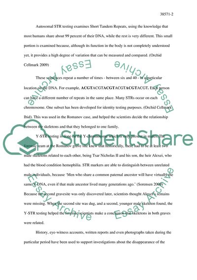 Identification of the Two Missing Romanov Children