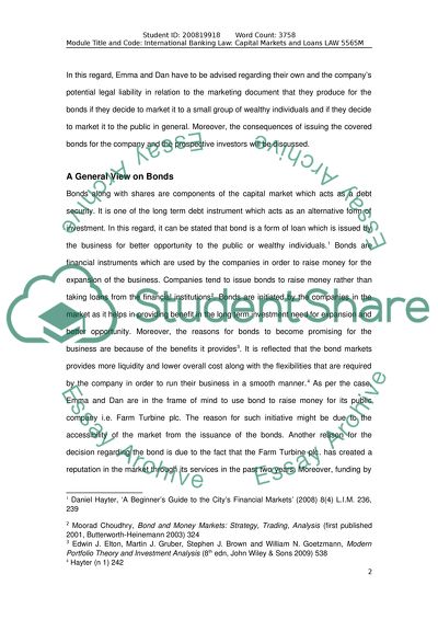 International Banking Law: Capital Markets and Loans