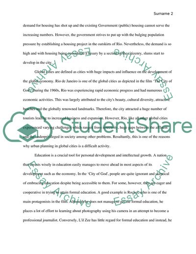 Analysis Of City Of God