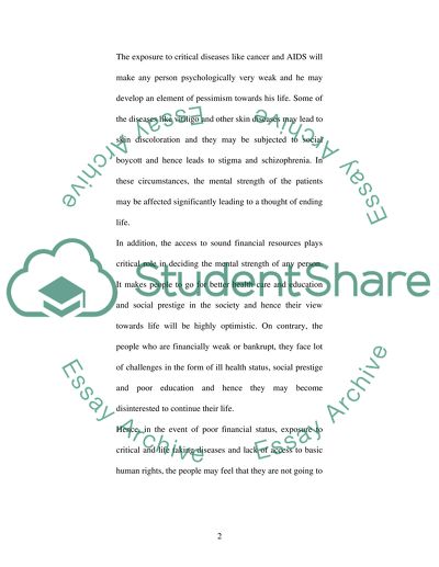 Euthanasia should not be treated as a crime