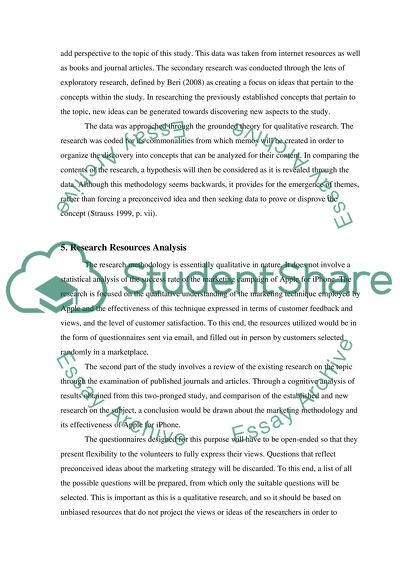Special Study Project Management Report
