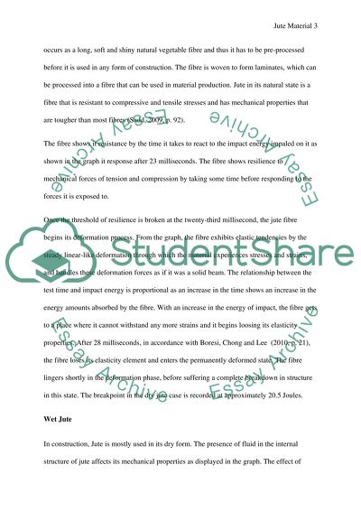 Jute Material - Wet Jute and Dry Jute