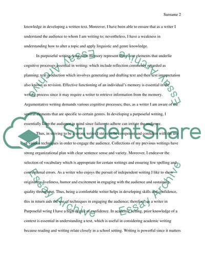 Practicing in Argumentative Writing