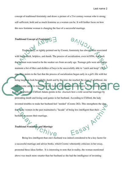 Uncharted Territory: How the Transformation of Marriage is Changing our Lives