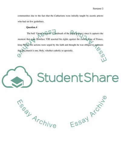 Albigensian Crusade, Saints and Sinners