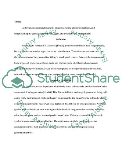 Glomerulonephritis: Understanding Of Glomerular Damage Mechanism