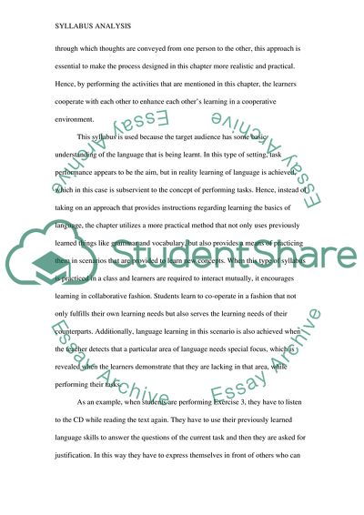 Performance of tasks to improve English