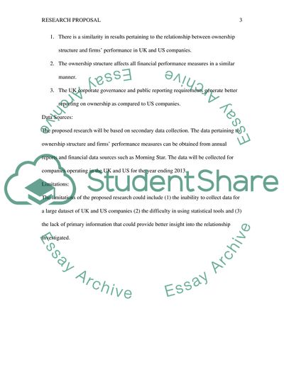 An Investigation of the Ownership Structure on Financial Performance of the UK and U.S. Companies