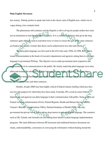 Plain English Movement