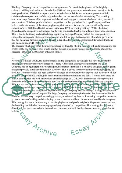 Inventing the future play: Lego