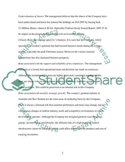 The Revision: Inherent Risks