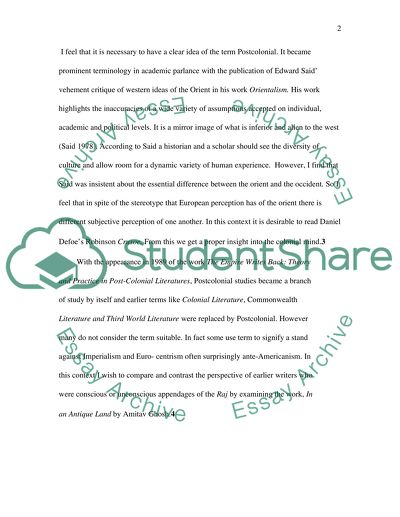 Unlocking the postcolonial experience with the keys of history