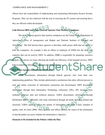 Compliance and Coding Management