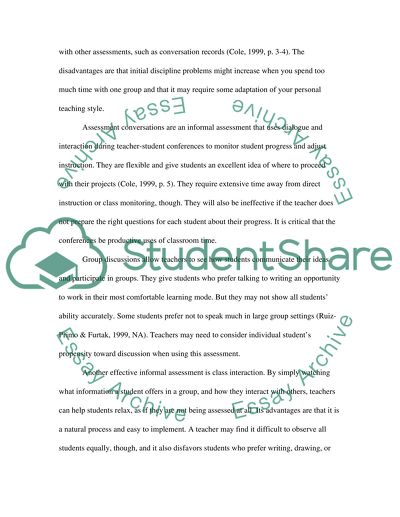Characteristics of Education Testing