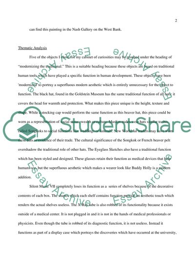 Art, Science and Technology ( A Cabinet of Curiosities )