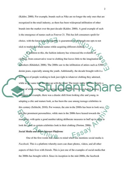 Fashion, Retail and Advertising