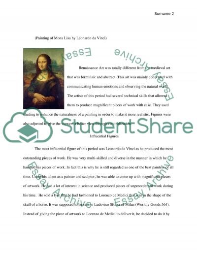 an essay on the art of the renaissance an essay on the art of the renaissance
