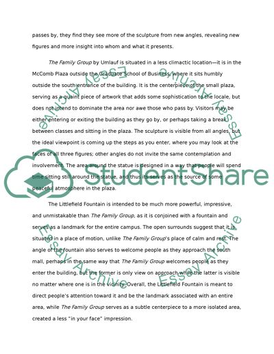 Comparing Two Works of Sculpture and Exploring how Their Styles Create Different Kinds of Meaning