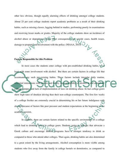 Public Problems on College Campuses