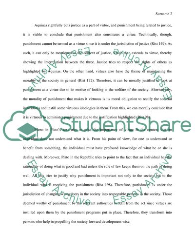 Platos Meno and Thomas Aquinas on Justice in the text Four Cardinal Virtues