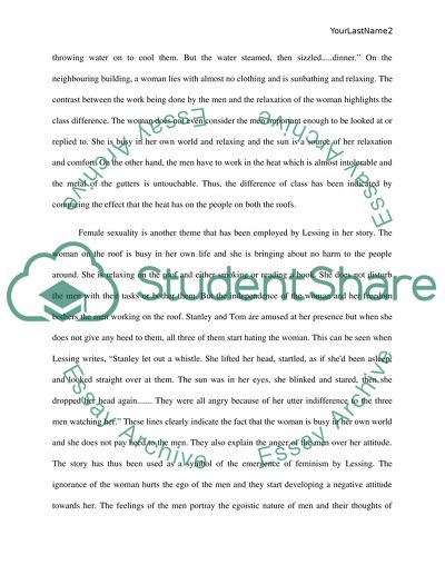 A Woman on a Roof Critique