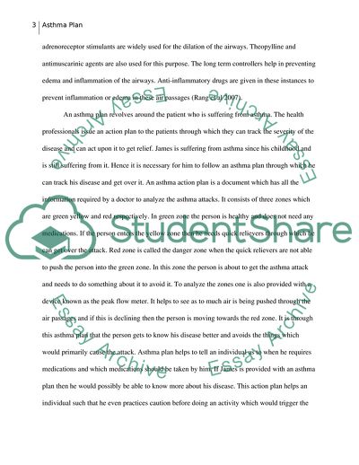 Analysis of Asthma from a Pathological Point of View