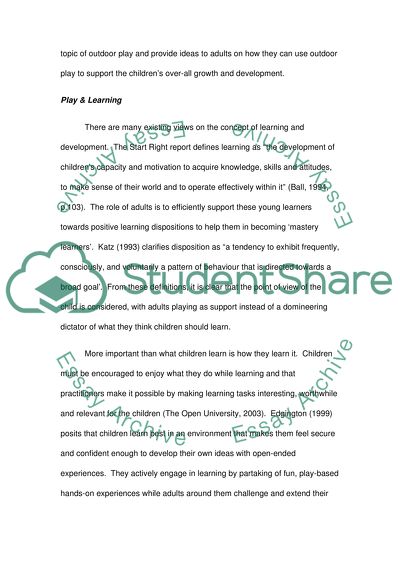 Exploring the Wonders of Outdoor Learning