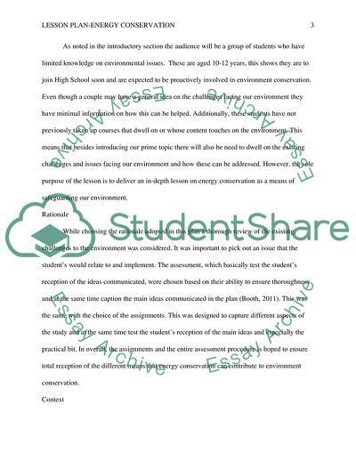 An Interesting Approach to the Issue of Energy Conservation