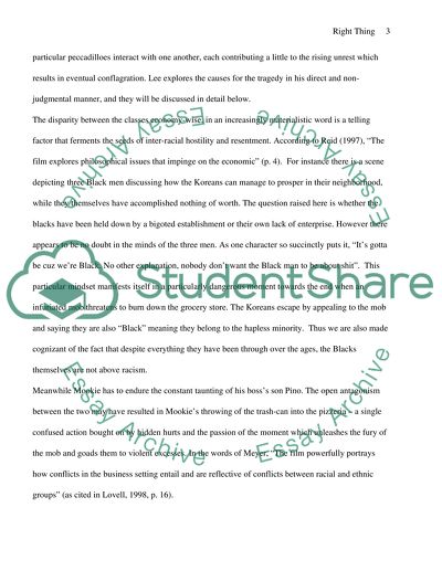 American History in Spike Lees Do the Right Thing