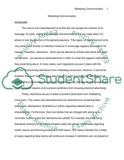 Marketing Communication