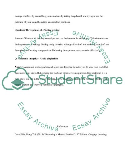 Answer chapter 8 question