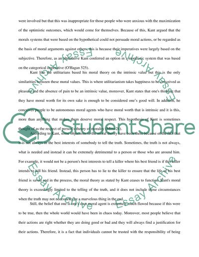 Kant and His Theories