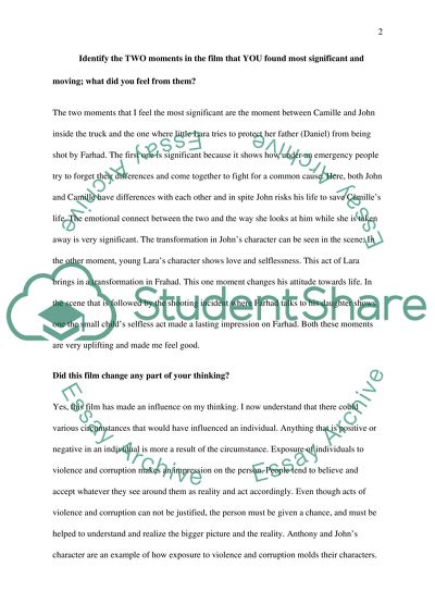 Overall Reaction to Crash