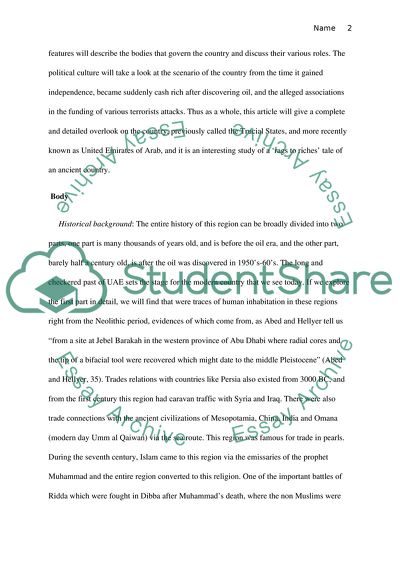 The United Arab Emirates