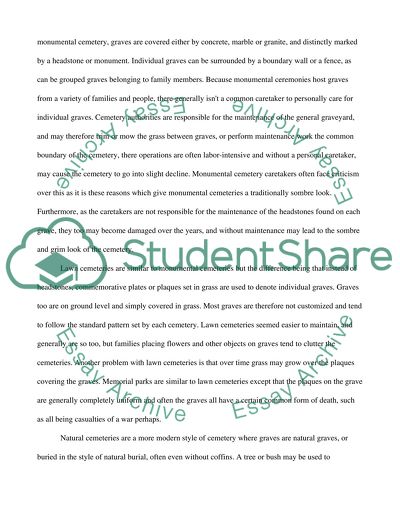 The Cemetery of New Century