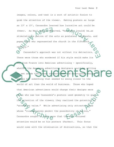 An Examination of Views on the Work of Cassandre