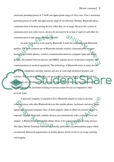 Comparing Bluetooth Technology with Infrared