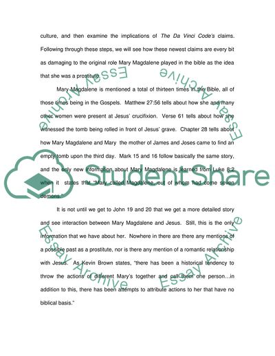 An Overcorrection of Mary Magdalenes Biblical Role